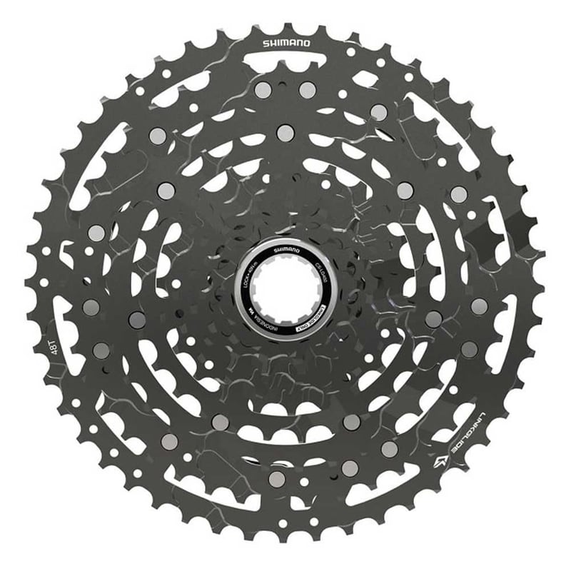 Casetă SHIMANO CS-LG400, 10 viteze, 11-48 dinți, componentă transmisie bicicletă