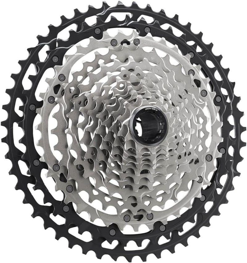 Shimano CSM8100 Fogaskerék Kazetta Fekete Unisex Kerékpár - Single