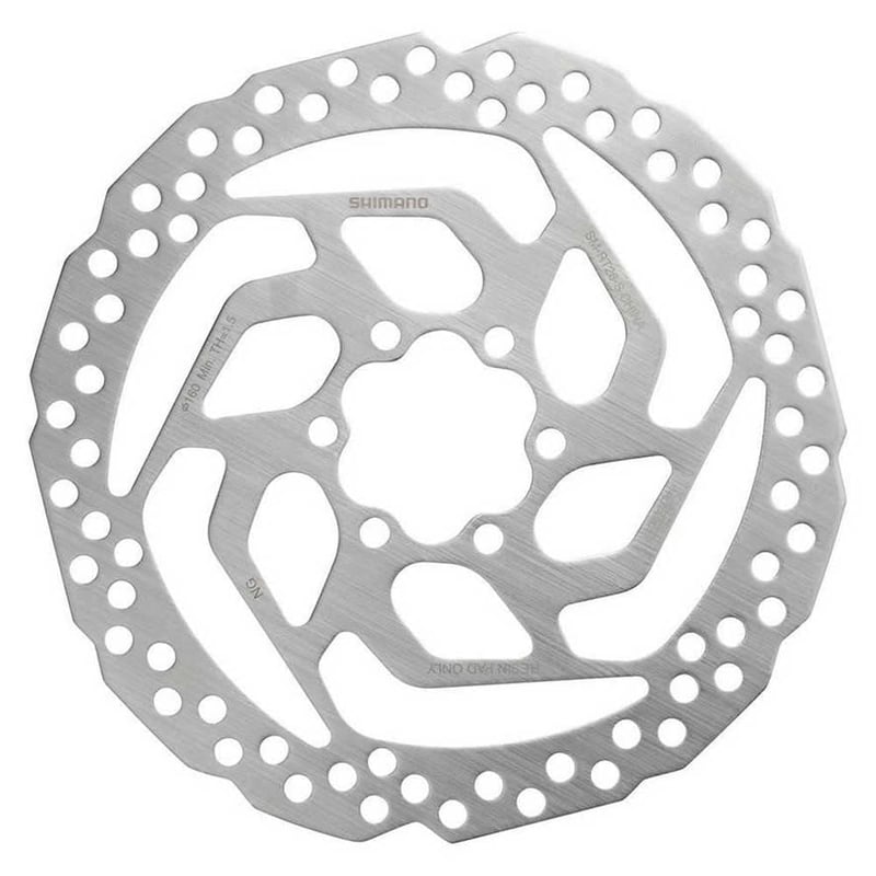 Brzdový kotúč SHIMANO ES-MRT26S, strieborný, 160 mm, unisex cyklistický brzdový kotúč