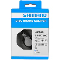 Brzdový strmeň Shimano SLX na bicykel - Čierny hydraulický kotúčový strmeň na MTB bicykel 3