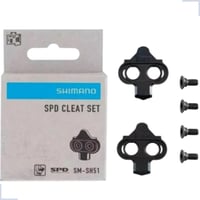 Set plăcuțe Shimano SM-SH51 MTB SPD, negre, cu eliberare unidirecțională pentru bicicletă 2