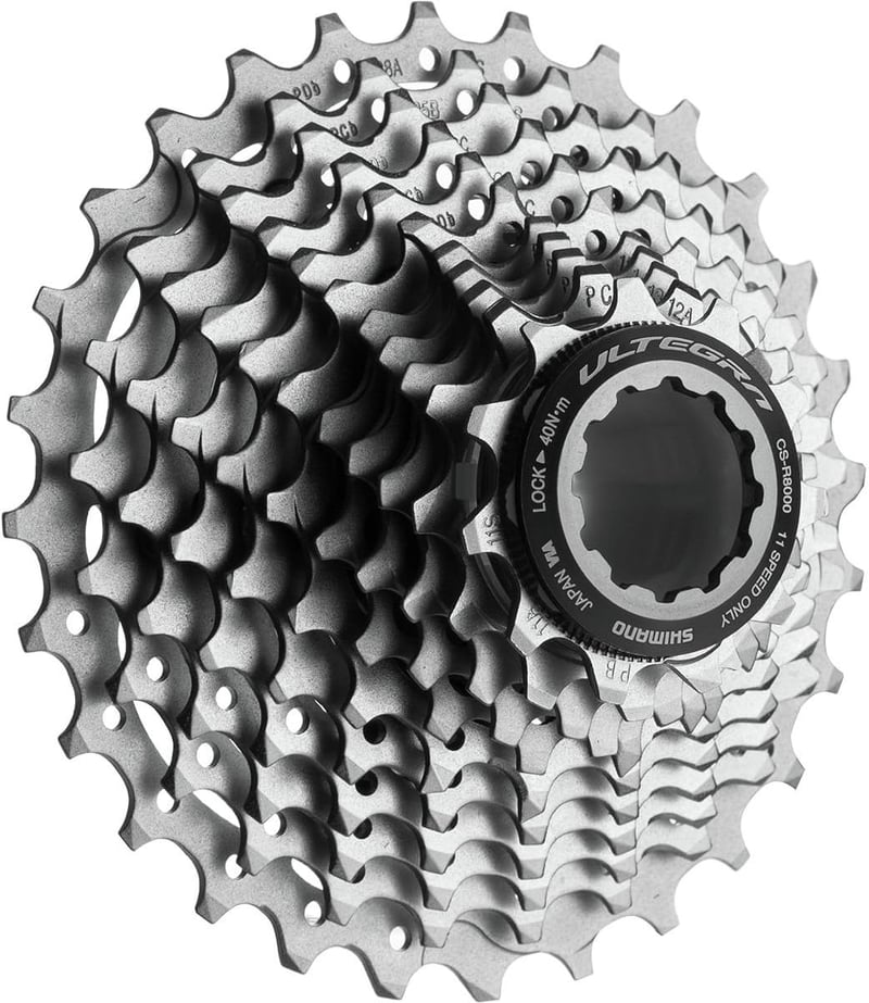 Shimano Ultegra CS-R8000 11 sebességes kerékpár kazetta 11-32 fogas - Single, silver