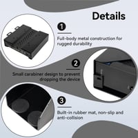 Držiak na stenu Shinar VESA pre Dell Mini PC, stolný a podstolový montážny držiak, Optiplex MFF 3040 3070 5070 7070, čierny, kovový adaptér 7