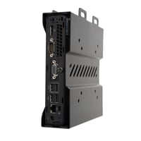 Držiak na stenu Shinar VESA pre Dell Mini PC, stolný a podstolový montážny držiak, Optiplex MFF 3040 3070 5070 7070, čierny, kovový adaptér 1
