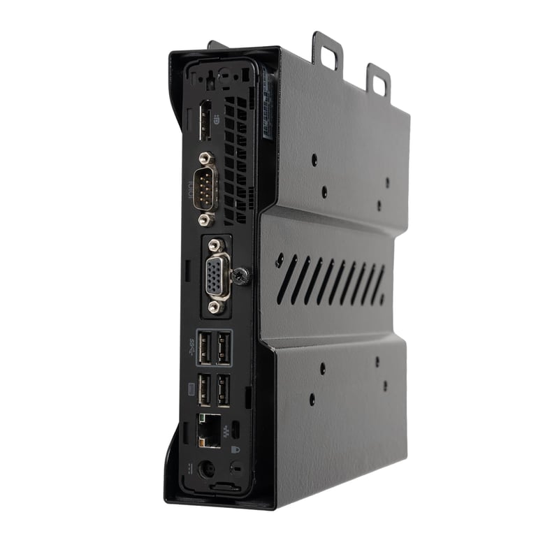 Držiak na stenu Shinar VESA pre Dell Mini PC, stolný a podstolový montážny držiak, Optiplex MFF 3040 3070 5070 7070, čierny, kovový adaptér
