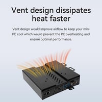 Držiak na stenu Shinar VESA pre Dell Mini PC, stolný a podstolový montážny držiak, Optiplex MFF 3040 3070 5070 7070, čierny, kovový adaptér 5