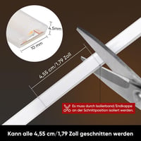Shine Decor COB LED szalag 2m, 220V vízálló, meleg fehér, konyhai és kertészeti világítás 4