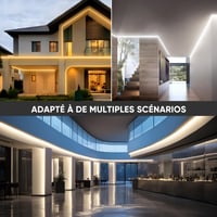LED pásik Shine Decor 1 m, 220V-230V IP65 vodoodolný, SMD 2835 120 LED/m, ultra jasné osvetlenie do kuchyne a záhrady, teplá biela, certifikát CE 7