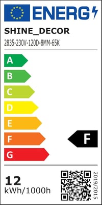 Shine Decor 20m LED szalag 220V IP65 vízálló 120LED/m hideg fehér konyha kert 10