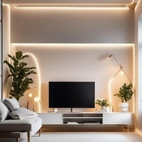 ShineBurky 10m Sárga COB LED szalag USB 24V érintésvezérelt dimmerrel 7
