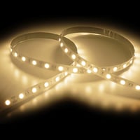 ShineBurky LED szalag 5m meleg fehér 12V 300 LED SMD5050 öntapadós flexibilis konyha TV dekoráció 4