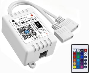 ShineBurky WIFI24-TY pametni RGB LED kontroler s WiFi vezom i IR daljinskim upravljačem s 24 tipke