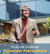 Cască de bicicletă Shinmax pentru bărbați și femei, adulți, cu vizieră, ușoară, reglabilă, pentru oraș, trotinetă și role, 57-62 cm 3