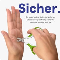 SHINY PET Macskakarmok Ollója - Körmvágó Kisállatoknak Macskához Kutyához Nyúlhoz 3