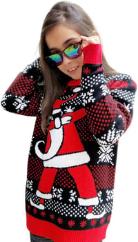 Shirtgeil Gyerek Karácsonyi Pulóver Dab Motívumos Kötött Felső 4