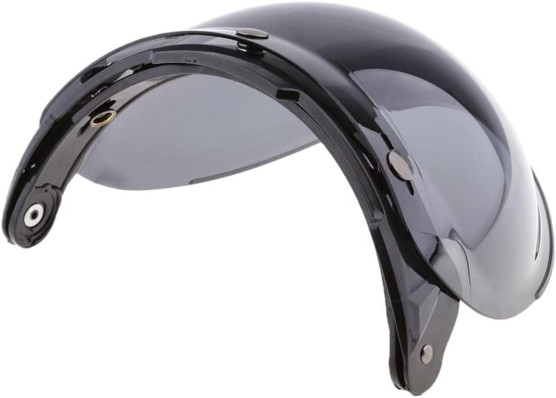 Shiwaki 3 Snap Flip Up Motoros Sisak Arcvédő UV Védelem Karcolásálló