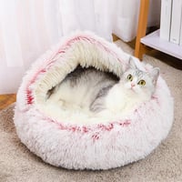 SHJOEE kagyló alakú plüss kisállat fekhely - 60 cm 1