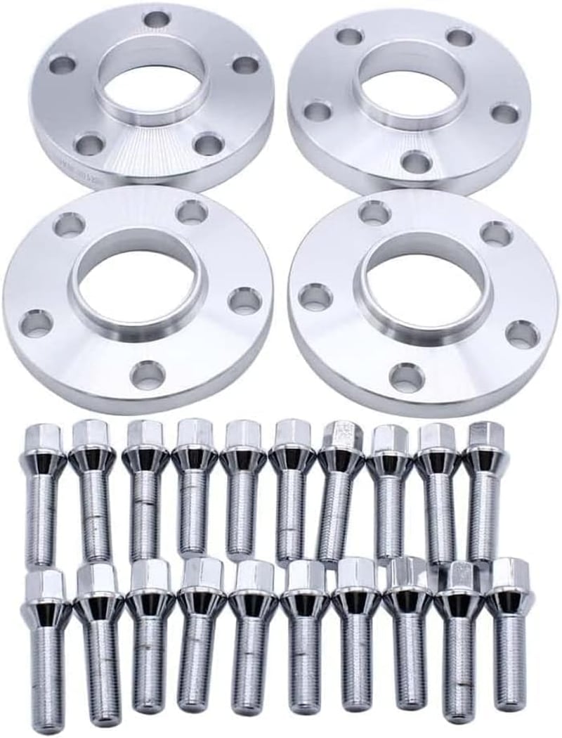 SHLPDFM Keréknyomtáv Szélesítő Készlet 15mm és 20mm - 5x112 Lyukkör, 57.1mm Középátmérő - Audi TT A3 A4 A6 A8 S4 S6 S8 és Volkswagen Modelle