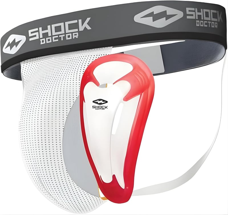 Chránič slabín Shock Doctor 213 BioFlex – biely – veľkosť L