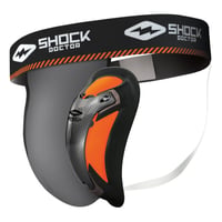 Športový suspenzor Shock Doctor 329 Carbon Flex s vložkou - sivý 2