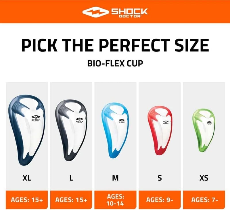 Shock Doctor BioFlex 201 Lágyékprotektoros Sportöv Férfiaknak - M, Blue