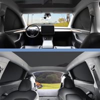 ShowEv Tesla Model Y napvédő ablakárnyékolók UV szűrő 7 részes készlet 4