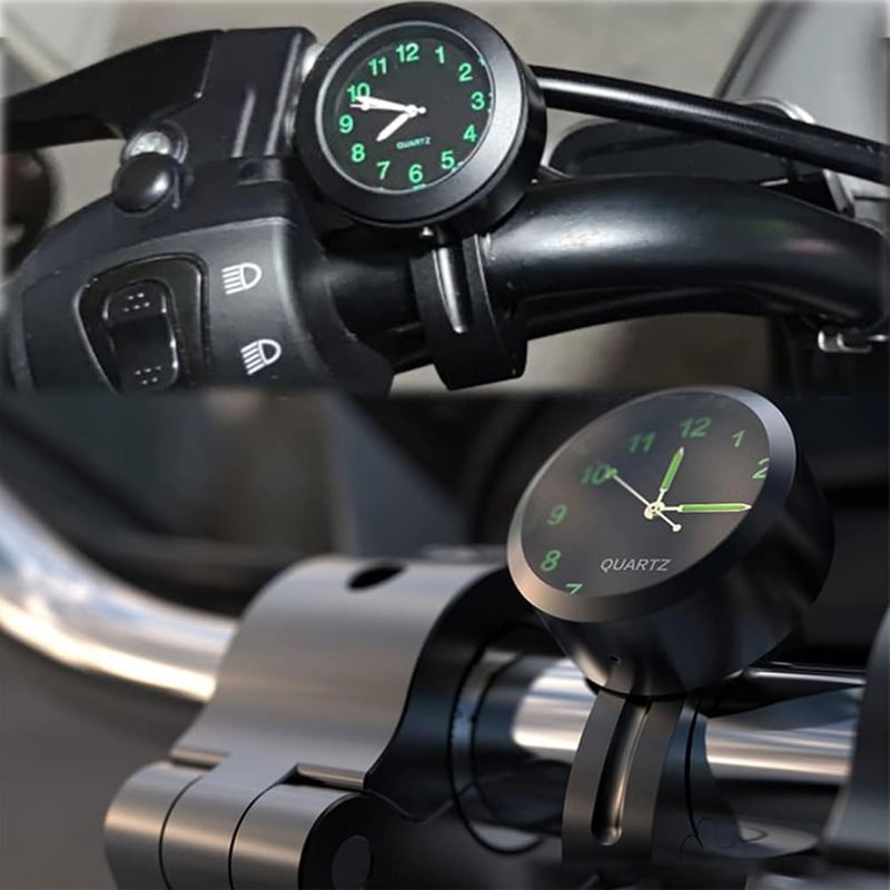 SHOWHEEL Vízálló Motoros Óra Kormányra Univerzális Fénylő