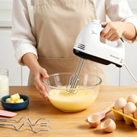 Mixer Electric de Mână Showvigor 300W, cu 7 Viteze și Mâner Ergonomic 8