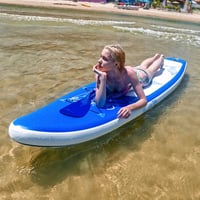 Shridinlay Felfújható Stand Up Paddle Board 320cm Kék Komplett Szett Lapáttal 6