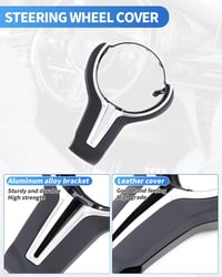SHSBSCAR BMW F30 F10 F20 Bőr Kormánykészlet Paddle Shift Nyílásokkal 3