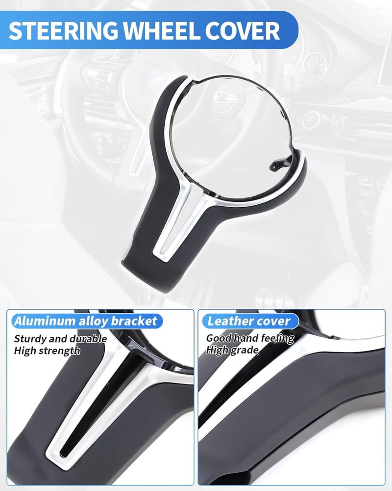 SHSBSCAR BMW F30 F10 F20 Bőr Kormánykészlet Paddle Shift Nyílásokkal