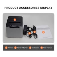 Termálna tlačiareň blokov SHUAIGUO 80 mm – pripojenie USB a LAN, automatický orezávač, podpora ESC/POS, pokladničná tlačiareň účteniek pre prevádzky 8