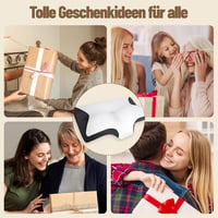 Shulltji Curosleep ortopéd nyakpárna memóriahab oldalt és háton alvóknak - fekete 7