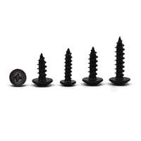 SHUNCHG 20 buc. șuruburi autoforante cu cap bombat cu guler, din oțel carbon, M6 x 20 mm, pentru lemn 4