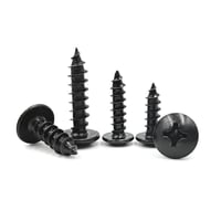 SHUNCHG 20 buc. șuruburi autoforante cu cap bombat cu guler, din oțel carbon, M6 x 20 mm, pentru lemn 1