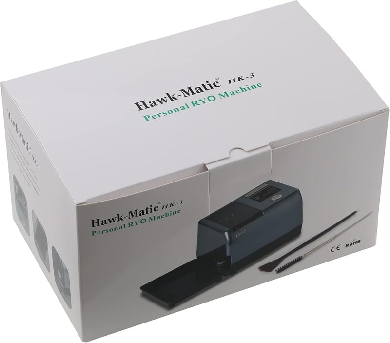 SHUNHAO Hawk-Matic elektromos cigarettagyártó gép titánszürke