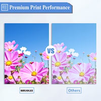 Cerneală de reîncărcare SHUOLEI 104 pentru imprimante Epson EcoTank ET-1810 ET-2810 ET-2820 ET-2830 ET-2840 ET-2870 ET-4800 ET-4810, cartuș de cerneală compatibil, 4 bucăți 5