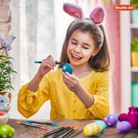 Shuttle Art Súprava obojstranných akrylových fixiek, 28 pastelových farieb, s hrotmi 1 mm a 1 – 5 mm, vodeodolné aj na kamene 5