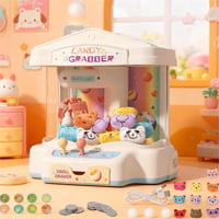 Siairo Candy Grabber aparat za slatkiše za djecu - Bijeli automat s hvataljkom, poklon za rođendan, 25x21x28 cm 7