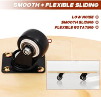 Siairo Gyerekek Egyensúlyi Roller Board Fogantyúval és Csendes Kerekekkel 4