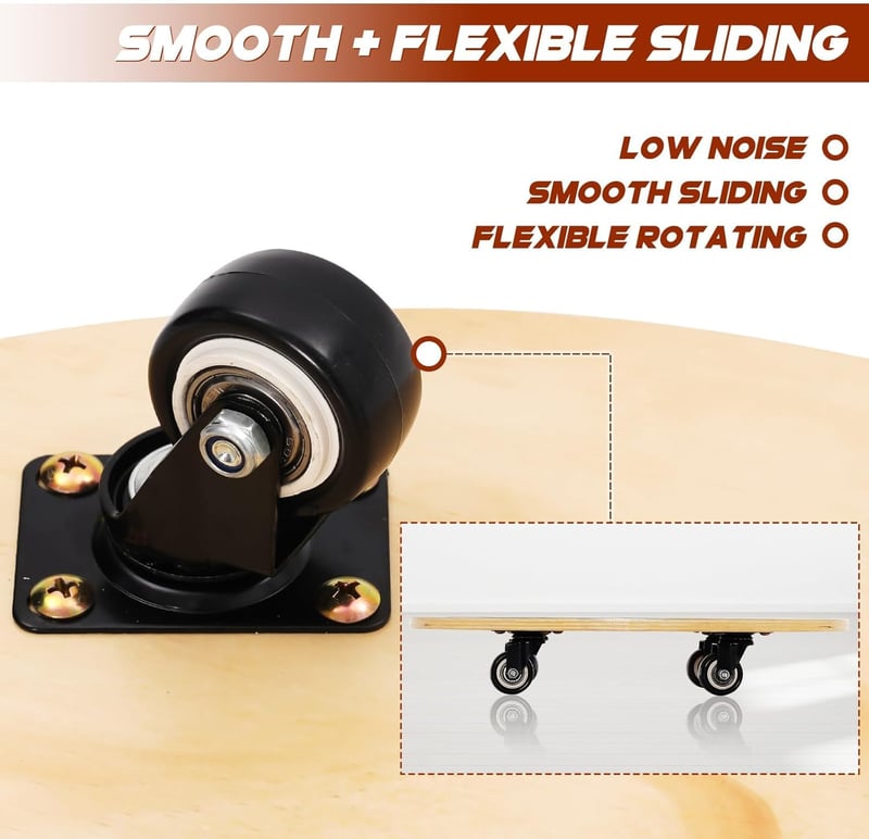 Siairo Gyerekek Egyensúlyi Roller Board Fogantyúval és Csendes Kerekekkel