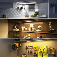 SIBI LIGHTING LED Konyhai Lámpa 41cm - Fényerőszabályozható Szenzoros Világítás 5 Színhőmérséklettel, Szekrény Alatti Világítás Konyhába, Po 7