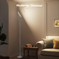 SIBRILLE LED Állólámpa 36W - Távirányítós Dimmelhető Padlólámpa 3000K-6000K, 350° Forgatható Fejjel, Olvasólámpa Nappali Hálószoba Irodai Ha 6