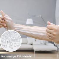 Perdea termoizolantă pentru ușă, 80x200 cm, Perdea magnetică izolatoare pentru căldură și frig, pentru aer condiționat, fixare cu bandă adezivă, fără găurire 5