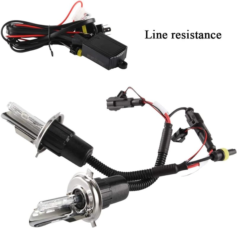 Sidaqi H4 HID Xenon szett 6000K fehér 55W ballasztokkal autó fényszóróhoz