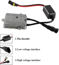 Sidaqi H1 HID Xenon Fényszóró Szett 6000K 55W Ballaszttal Dipped és Fernсвета 3