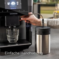 Siemens TZ80009N tejfőző tartály FreshLock fedéllel, 0,5 L, rozsdamentes acél 2