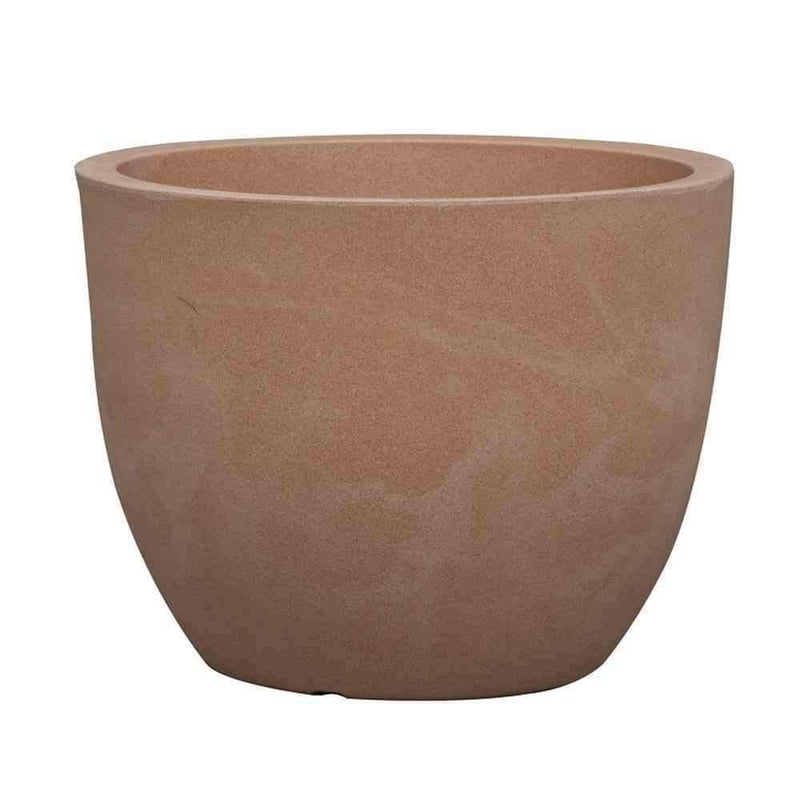 Ghiveci de flori Siena Garden Bristol Terra – Ø 40 x 30,7 cm – vas decorativ de grădină culoarea teracotă