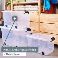 Siena Home Anzio Tárolódoboz 20 L 2 db-os Szett Görgőkkel 3