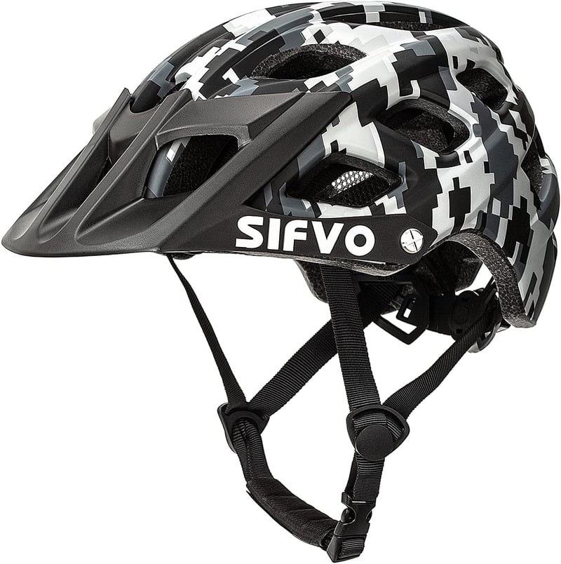 SIFVO gyerek kerékpáros sisak 54-57 cm, könnyű és kényelmes